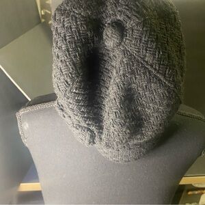 Black Knit Hat